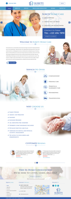 Web Design by Sbss for this project | Design: #11429584