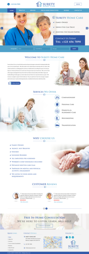 Web Design by Sbss for this project | Design: #11441783