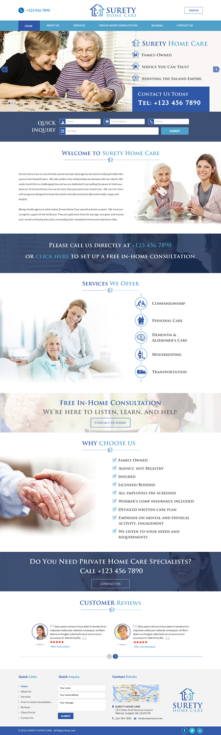 Web Design by Sbss for this project | Design #11441784