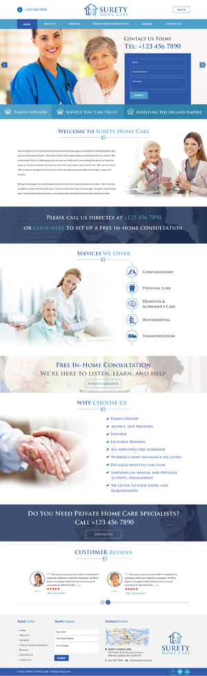 Web Design by Sbss for this project | Design: #11441786