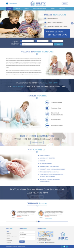 Web Design by Sbss for this project | Design: #11441787
