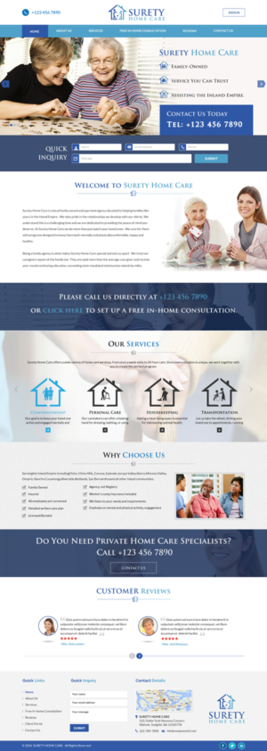 Web Design by Sbss for this project | Design: #11441788