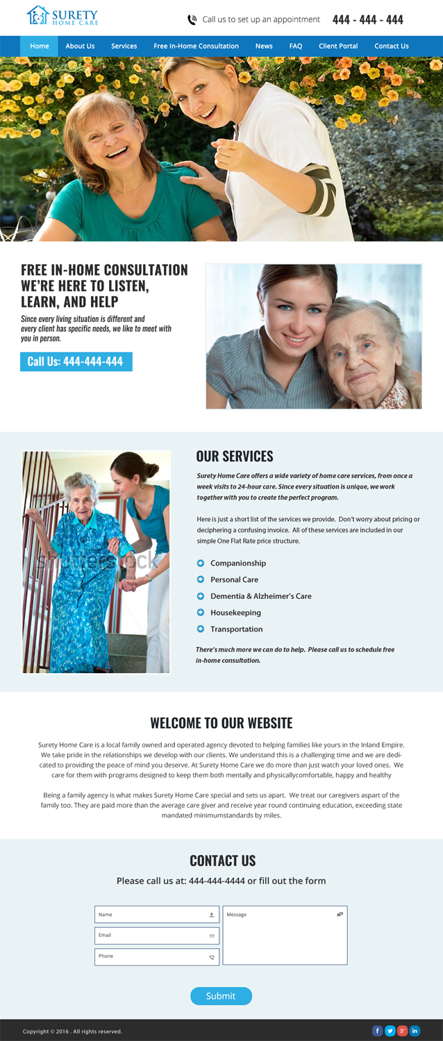 Diseño Web por SURYA para este proyecto | Diseño #11474857