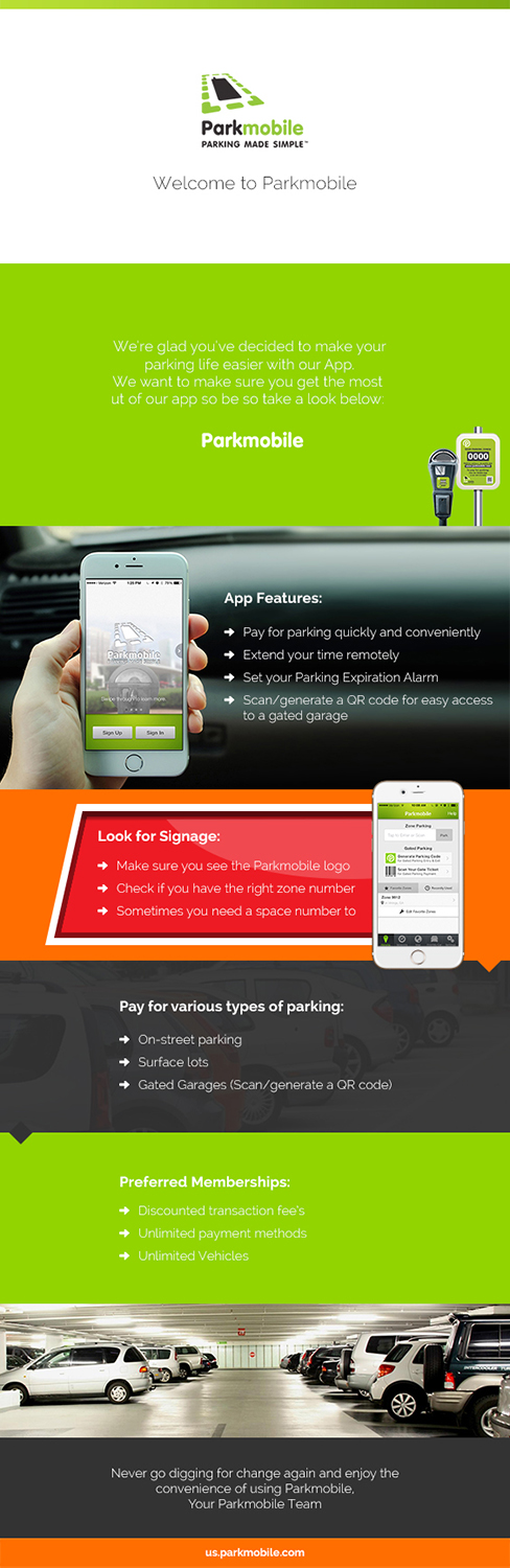 Email Marketing Design by Zeeshan for Parkmobile | Design #11448428