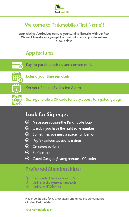 Email Marketing Design by schk for Parkmobile | Design #11442002