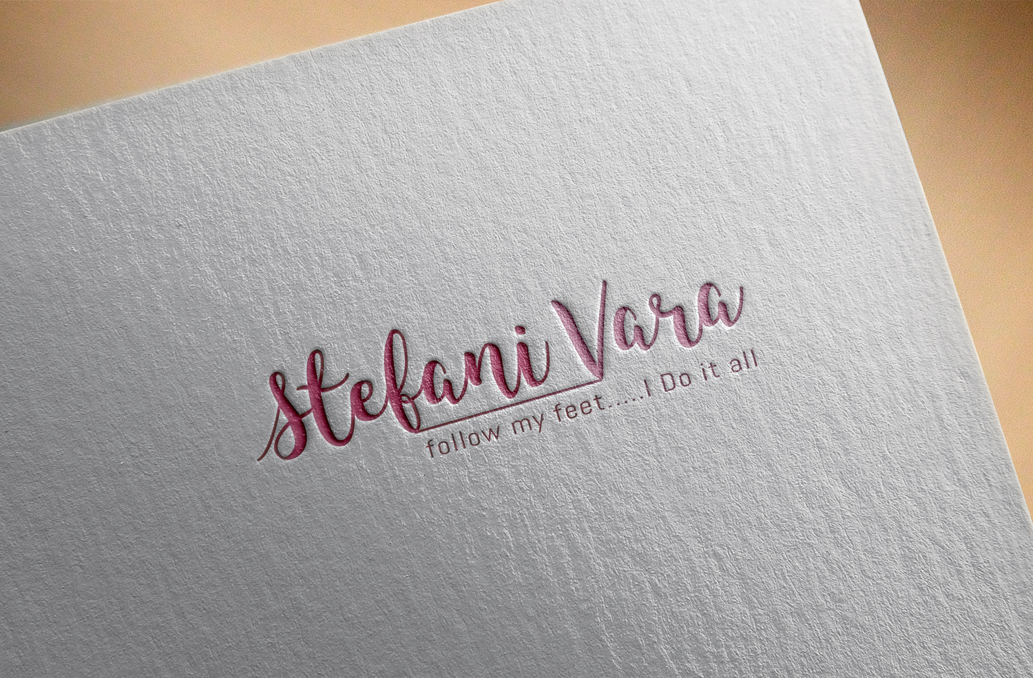 Logo Design by kavish for Stefani Vara | Design #11470157