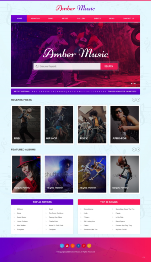 Web Design par pb pour ce projet | Design : #11423952