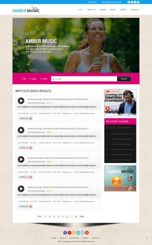 Web Design par pb pour ce projet | Design : #11423959