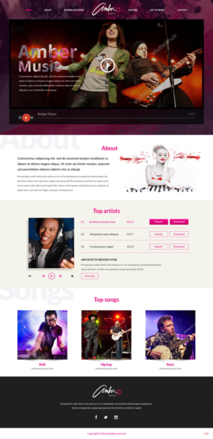 Web Design par pb pour ce projet | Design : #11423973