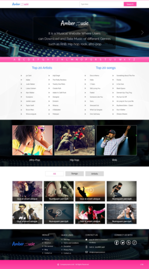 Web Design par pb pour ce projet | Design : #11423989