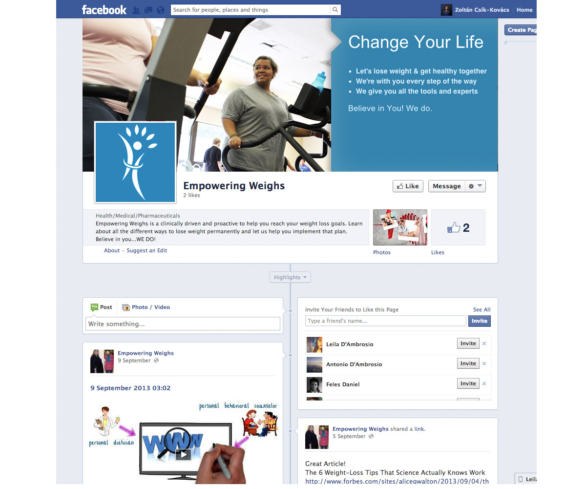 Facebook Design by TheZe for this project | Design #2350639