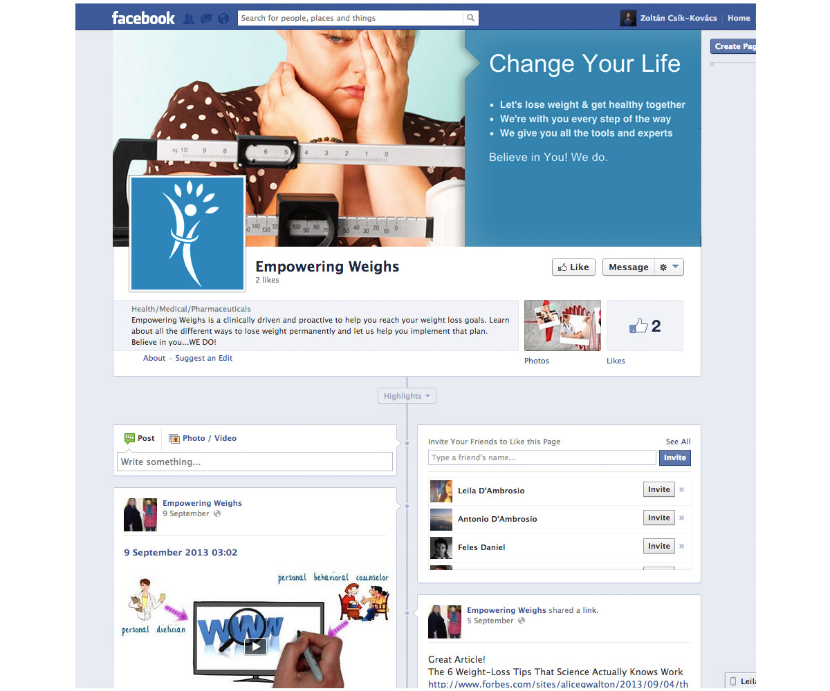 Facebook Design by TheZe for this project | Design #2350645