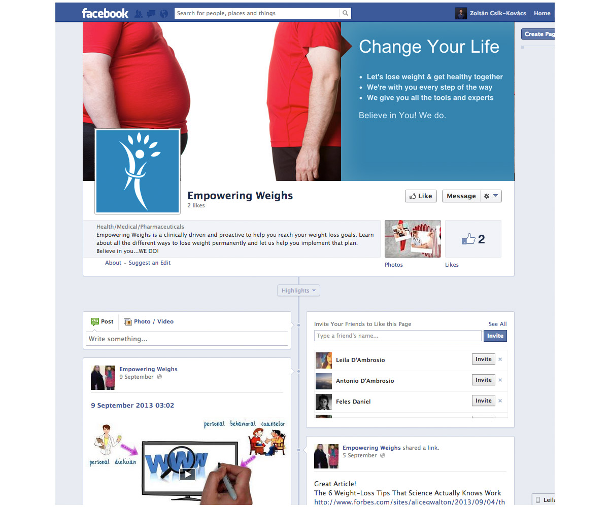 Facebook Design by TheZe for this project | Design #2350648