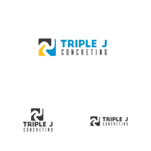 Logo Design by AymanePro ™ for Triple J Concreting | Design: #11455468