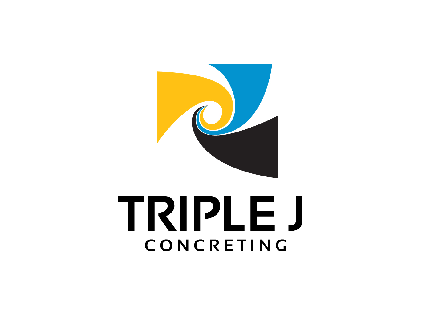 Logo Design by creative.bugs for Triple J Concreting | Design #11421400
