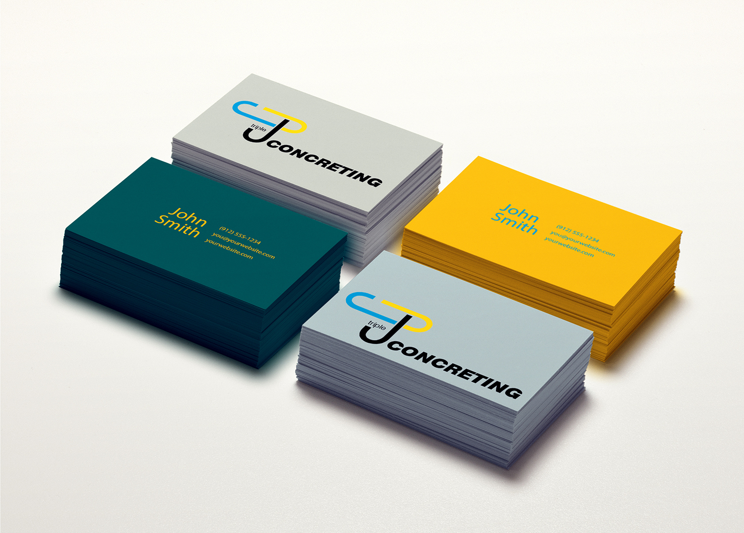 Logo Design by ImPERFECT DESIGN for Triple J Concreting | Design #11443269