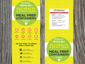Label Design by Priyo Subarkah for Freshware, Inc. | Design #11431361