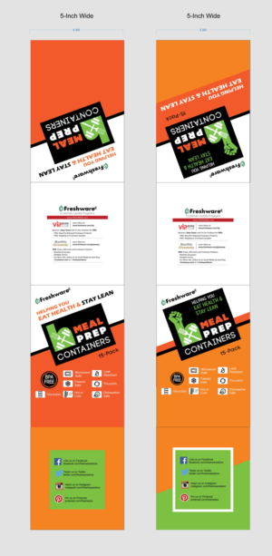 Label Design by nirmana1992 for Freshware, Inc. | Design: #11500710