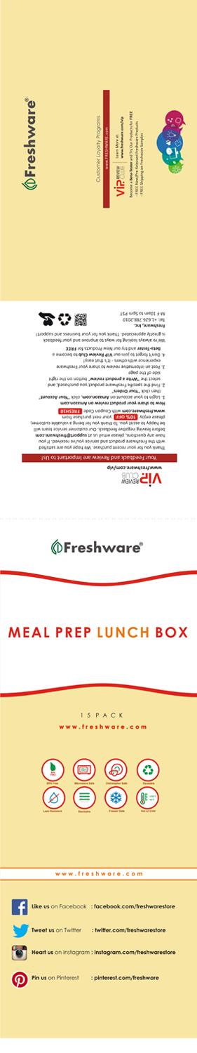 Label Design by petowesd for Freshware, Inc. | Design #11587370