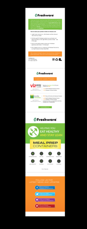 Label Design by pivotaldesign.biz for Freshware, Inc. | Design: #11423235