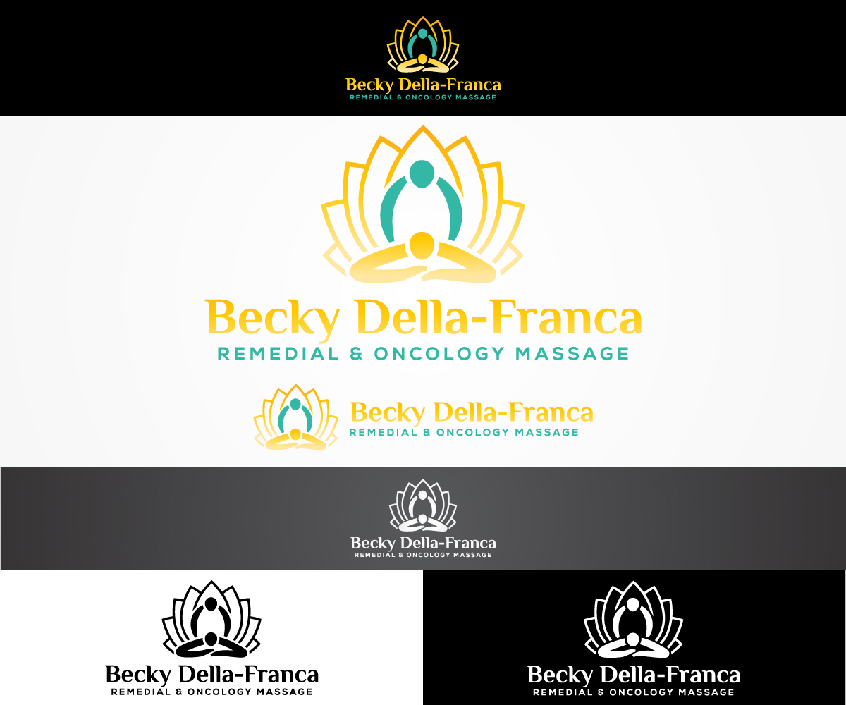 Logo Design by sangeloenriquez for Becky Dell-Franca Massage Therapy | Design #12221625