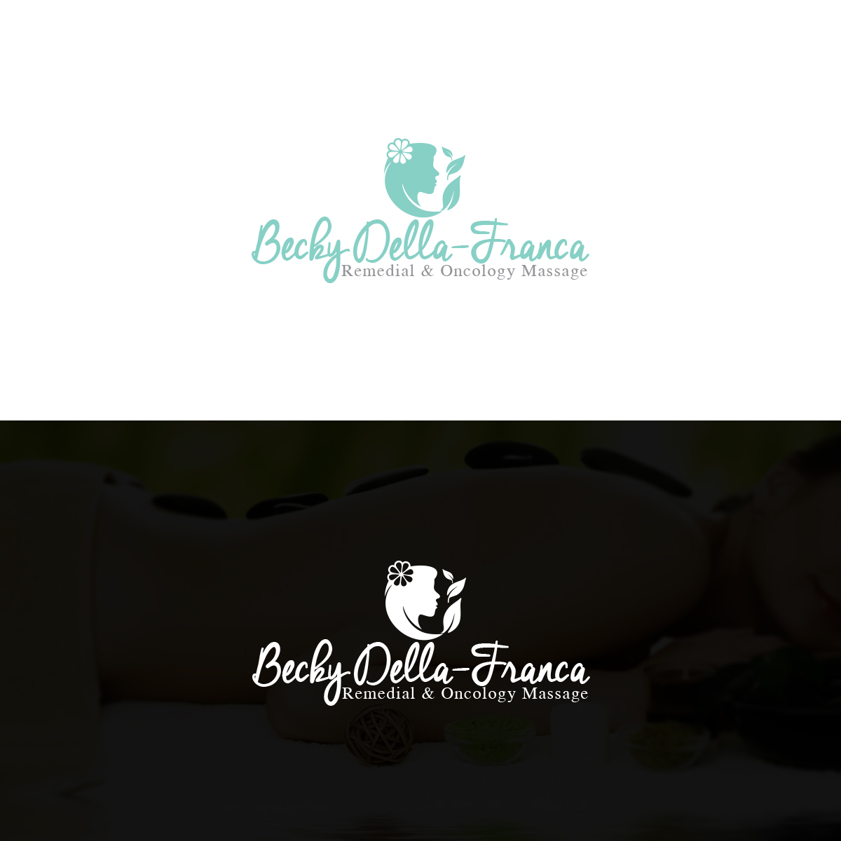 Logo Design by jemstech for Becky Dell-Franca Massage Therapy | Design #12242557