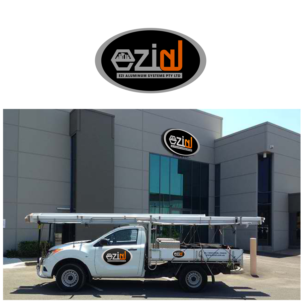 Logo Design by DesignZone for Ezi Aluminium Systems Pty Ltd  | Design #11490765