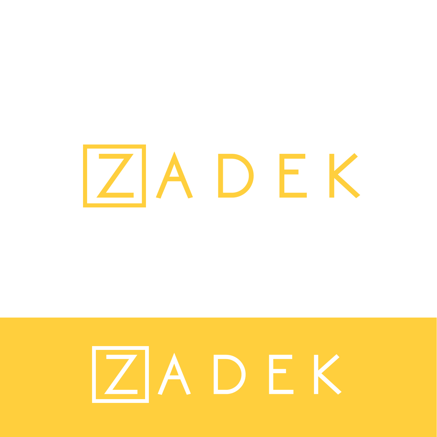 Logo Design by yasir designer for ZADEK  | Design #11492868