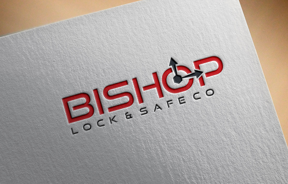 Logo Design by Atec for Bishop Lock and Safe Co | Design #11438347