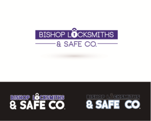 Logo Design by Marco Rubio for Bishop Lock and Safe Co | Design: #11484791