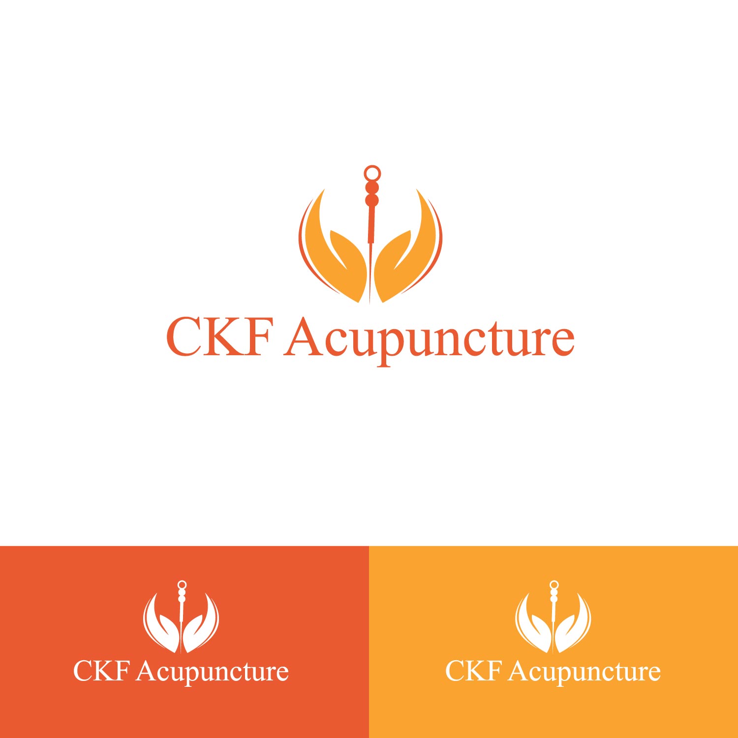 Diseño de Logo por karthika vs para CKF Acupuncture | Diseño #11433299