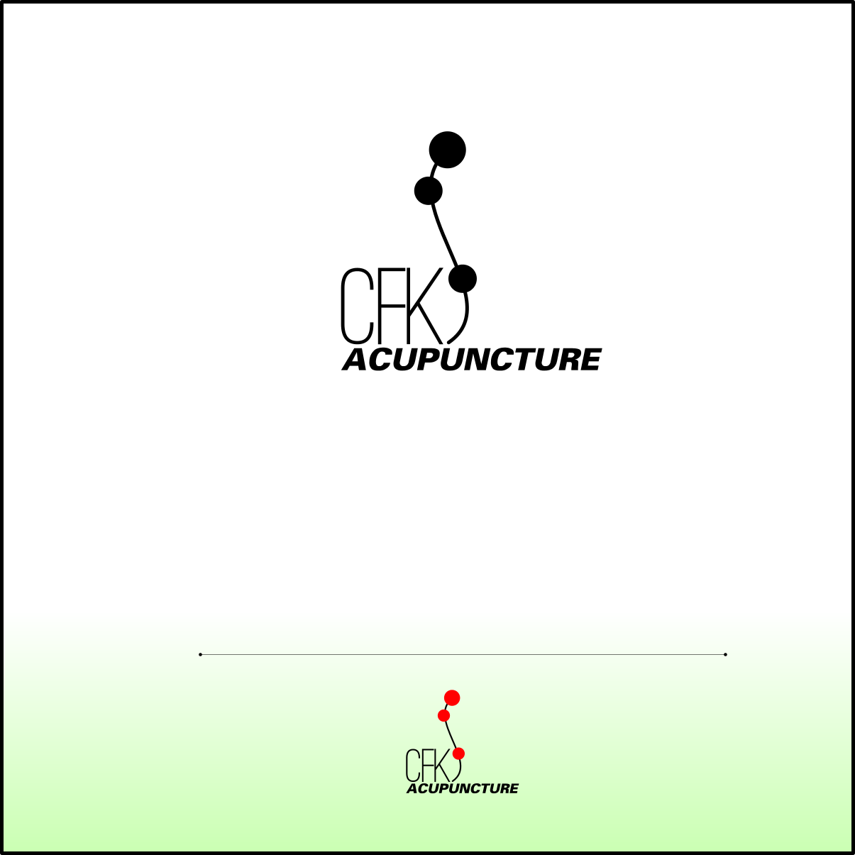 Logo-Design von Arteyu für CKF Acupuncture | Design #11503192
