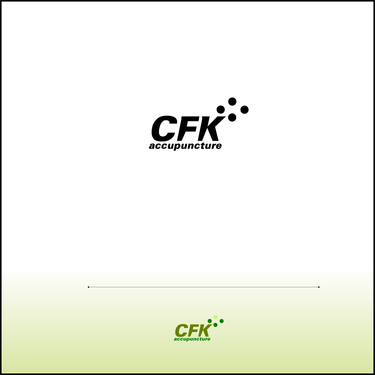 Logo Design by Arteyu for CKF Acupuncture | Design #11515134