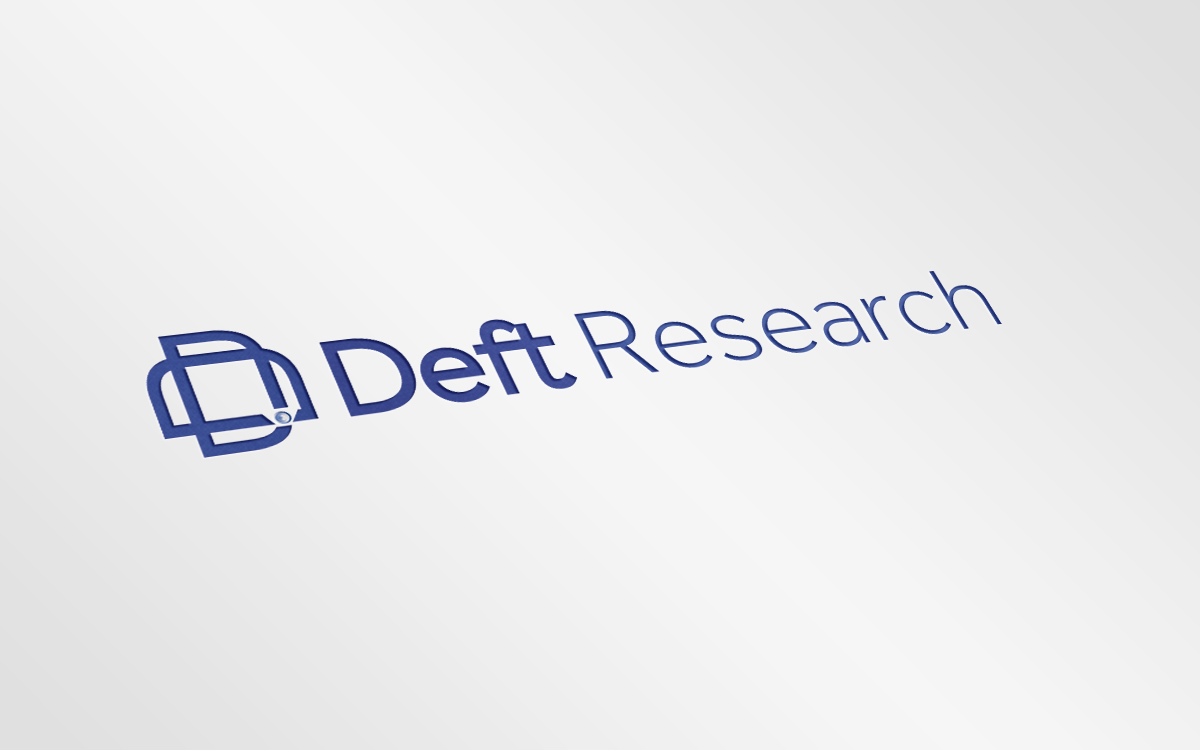 Logo-Design von Alex Michel für Deft Research | Design #11428052