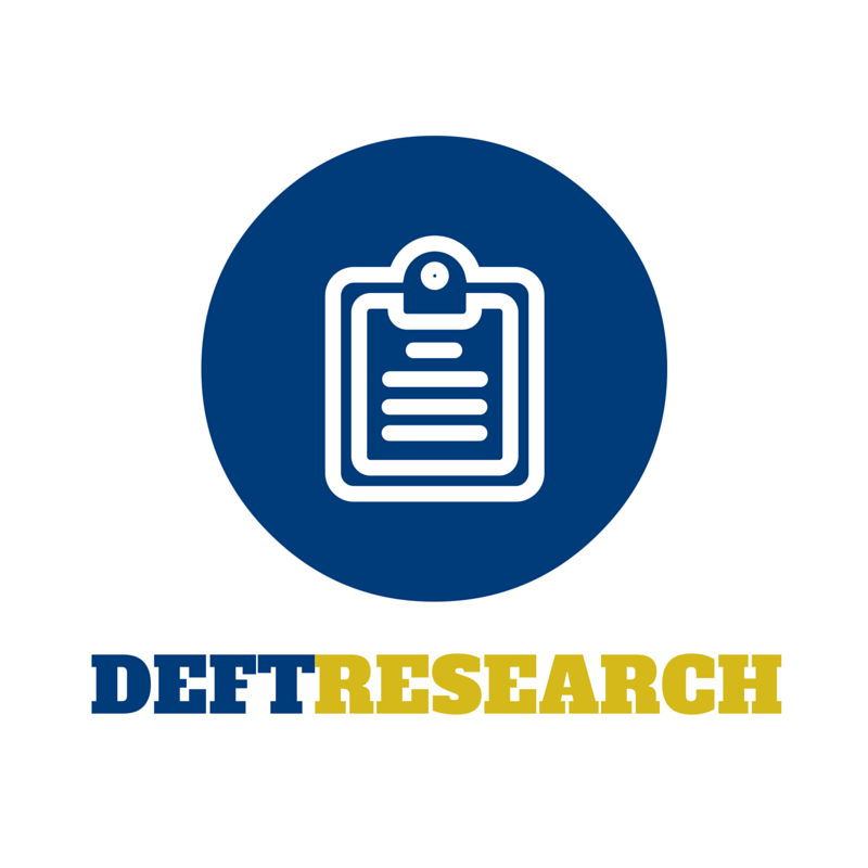 Logo Design by Kate Owen Design for Deft Research | Design #11460461