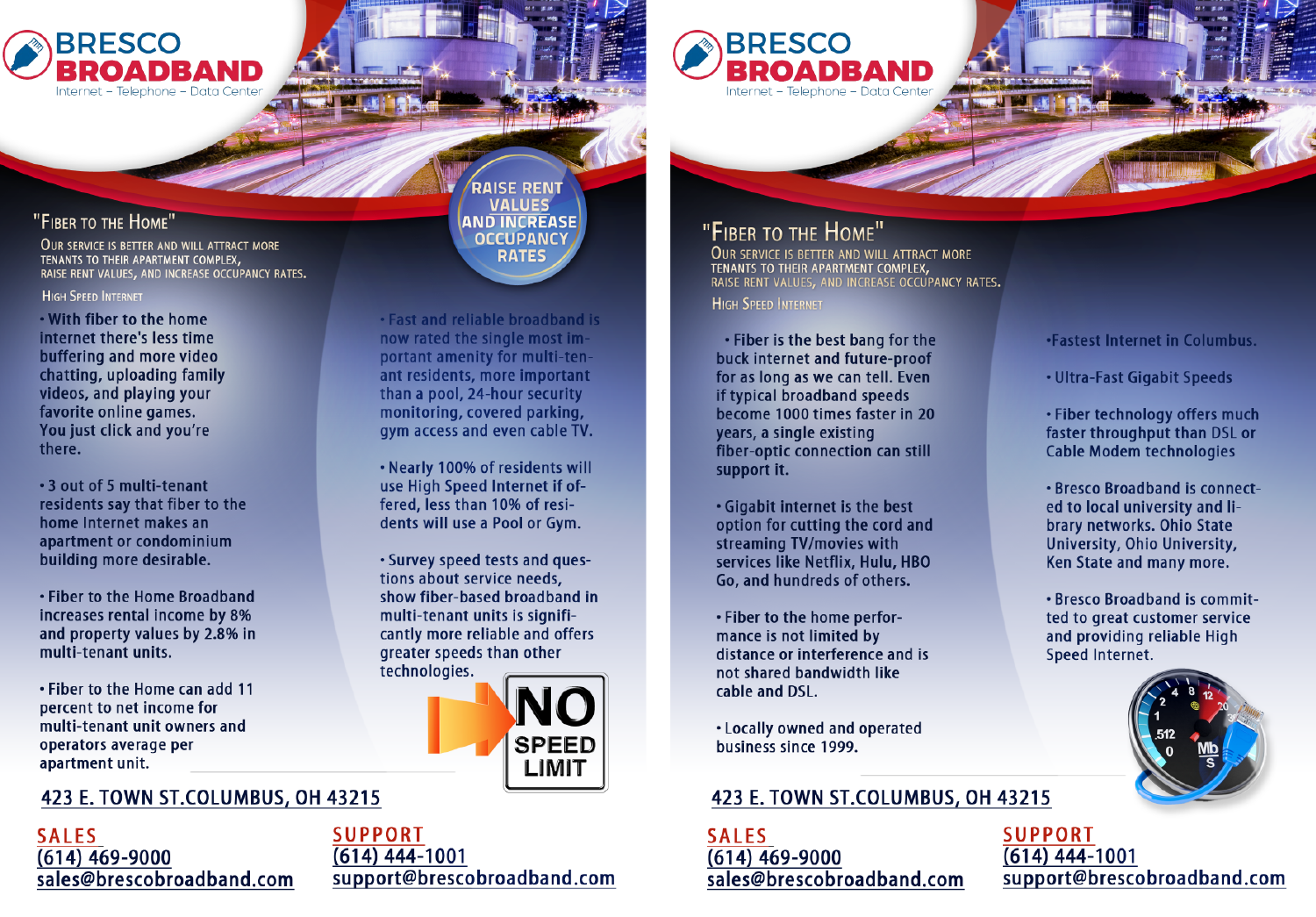 Flyer Design by nabla for Bresco Broadband | Design #11443206