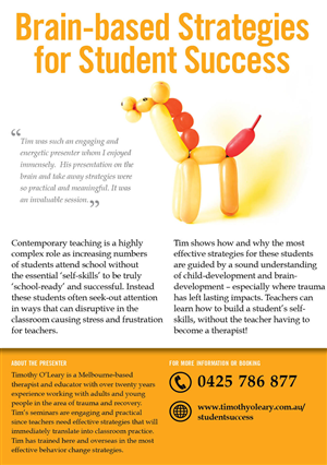 Teachers workshop flyer | Diseño de Flyer por foo