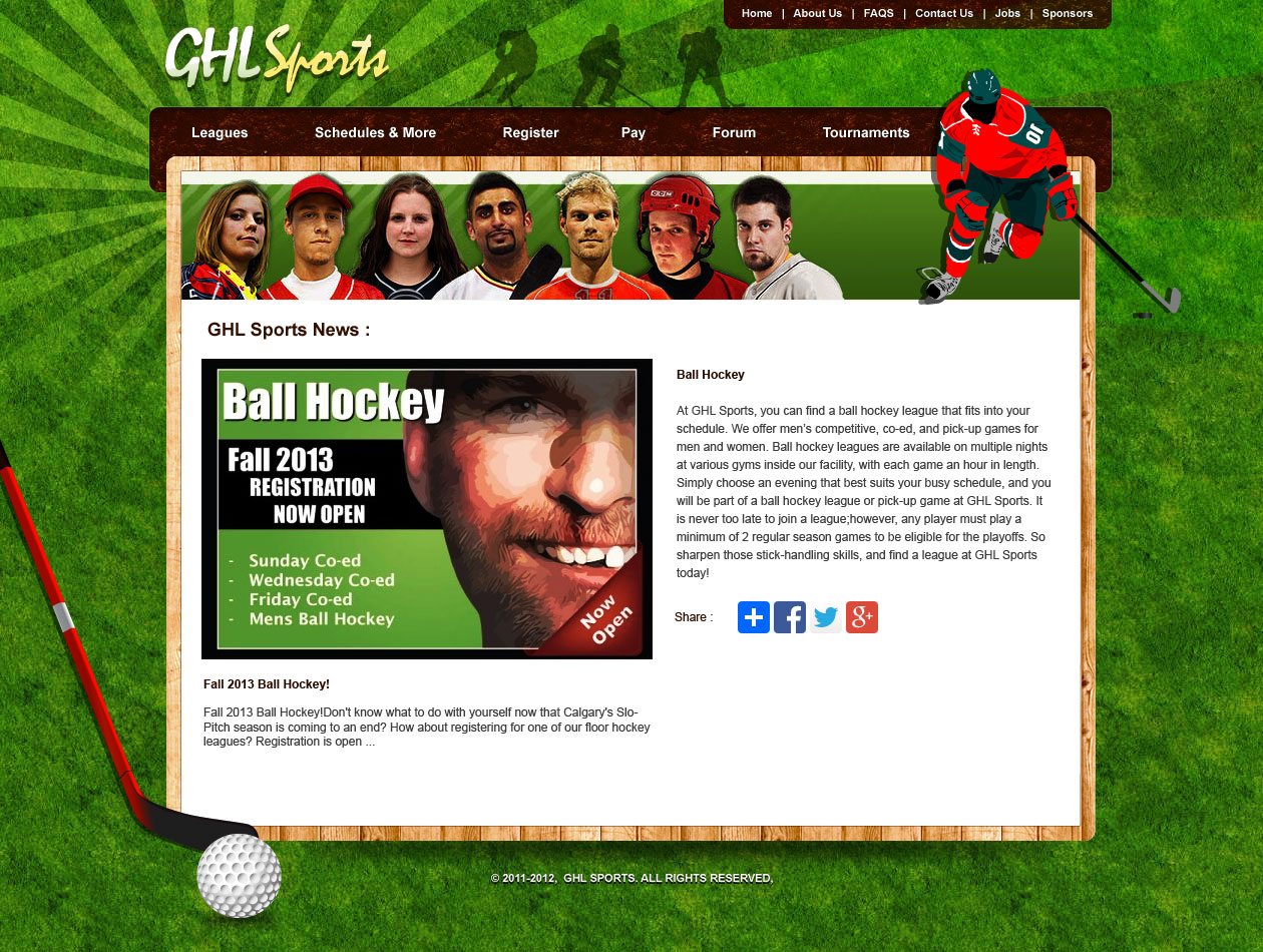 Web-Design von designcruze für GHL Sports Ltd | Design #2340241