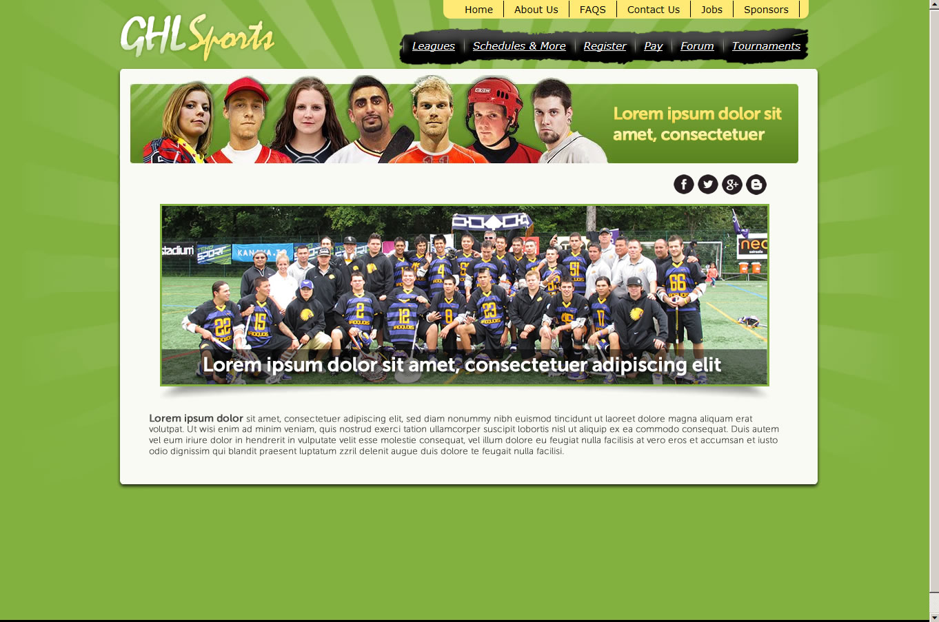 Diseño Web por TechWise para GHL Sports Ltd | Diseño #2346261