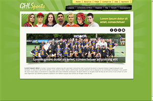 Web-Design von TechWise für GHL Sports Ltd | Design: #2346261