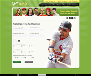 Web-Design von TechWise für GHL Sports Ltd | Design: #2346268