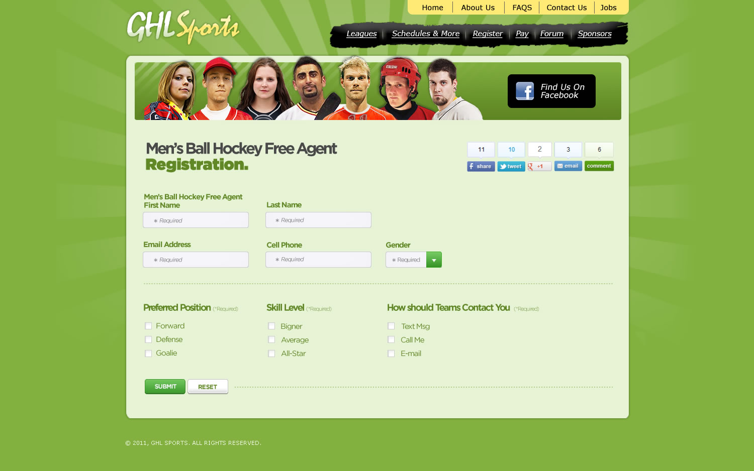 Web Design by TechWise for GHL Sports Ltd | Design #2375467