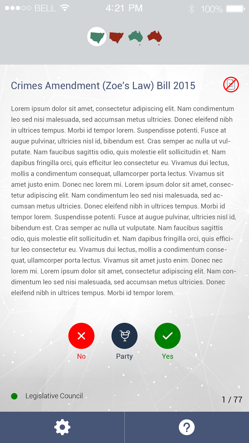 App-Design von Pram Shaw für dieses Projekt | Design #11451346