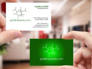Diseño de Tarjeta de Presentación por Creations Box 2015 para GoldLineSeeds.com | Diseño: #11482783