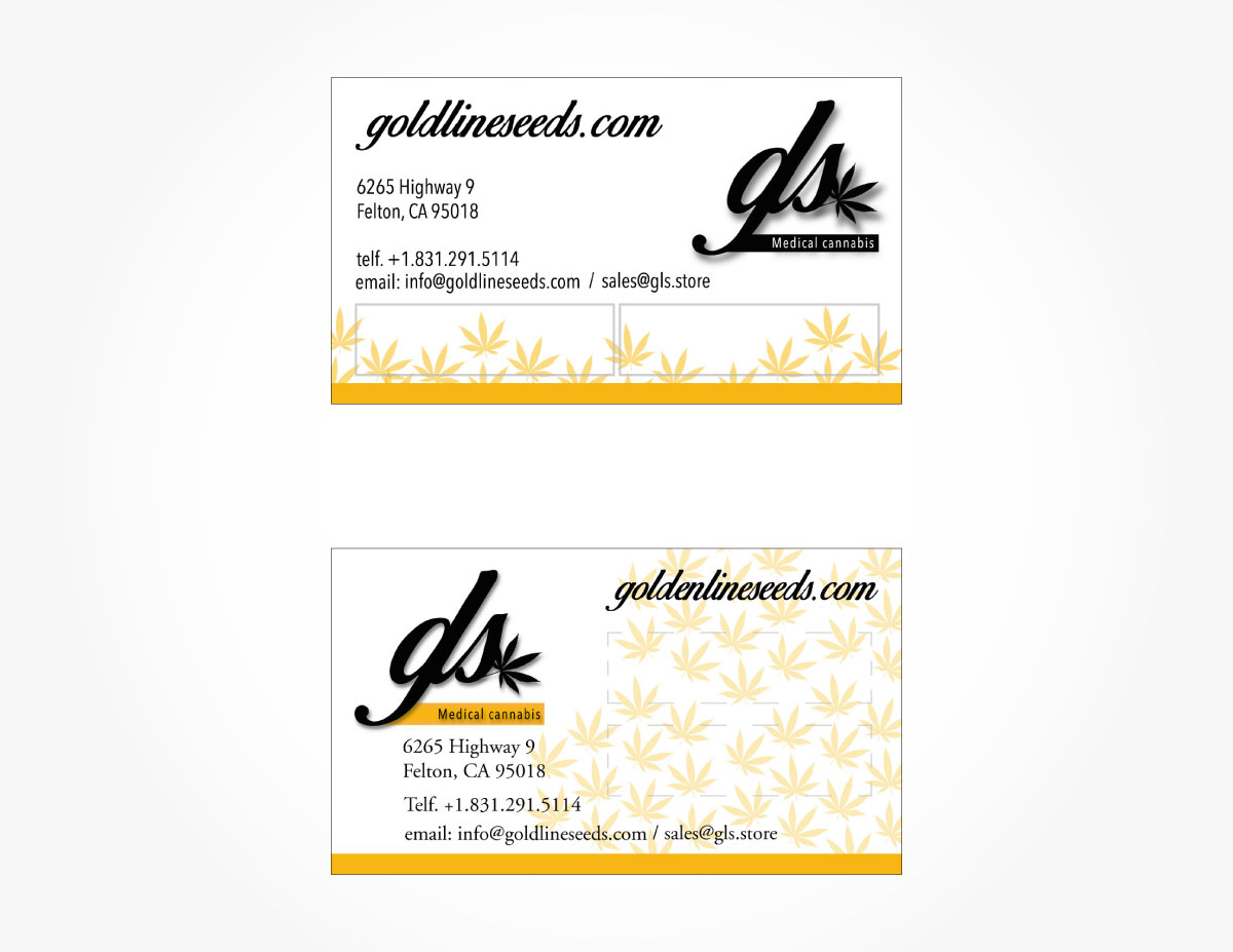 Diseño de Tarjeta de Presentación por AdriánC para GoldLineSeeds.com | Diseño #11512338
