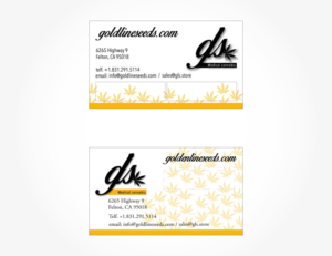 Diseño de Tarjeta de Presentación por AdriánC para GoldLineSeeds.com | Diseño: #11512338