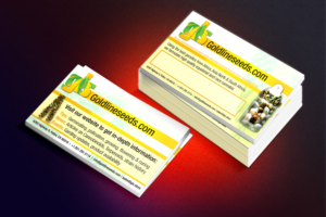 Diseño de Tarjeta de Presentación por PlanB para GoldLineSeeds.com | Diseño: #11491110