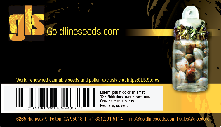 Business Card Design by PlanB for GoldLineSeeds.com | Design #11522234