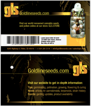Diseño de Tarjeta de Presentación por PlanB para GoldLineSeeds.com | Diseño: #11542695