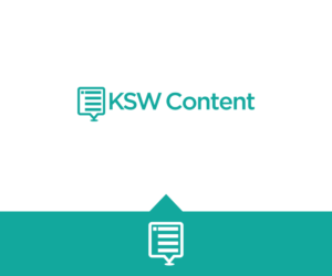 Logo Design by Professor P for KSW Content | Design: #11437440